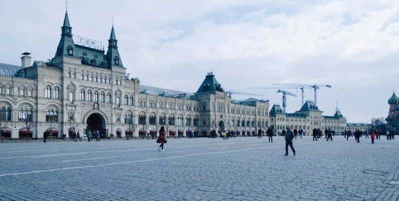 Square - Brown Concrete Building