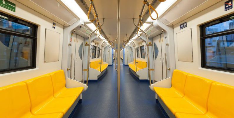 Metro - Empty Subway Train