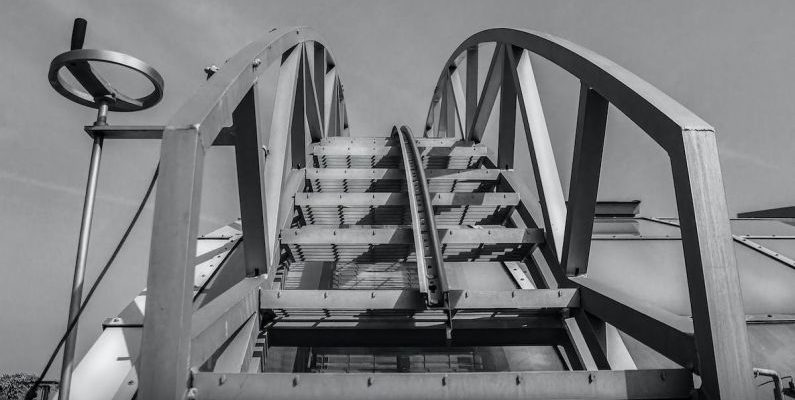 Self-Guided - Grayscale Photo of a Building