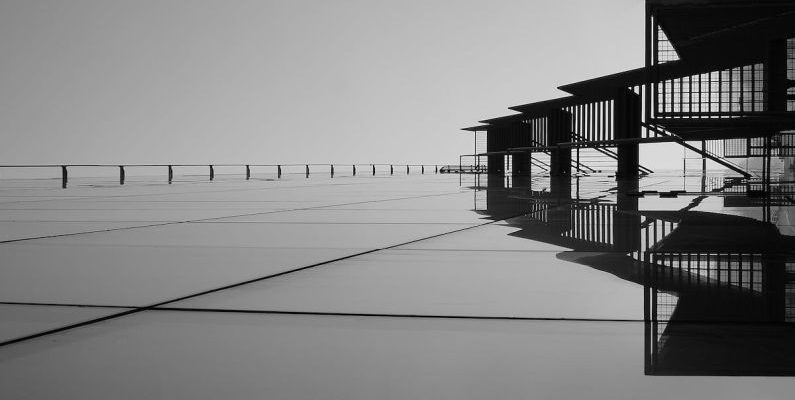 Architecture - Grayscale Photography of Bridge