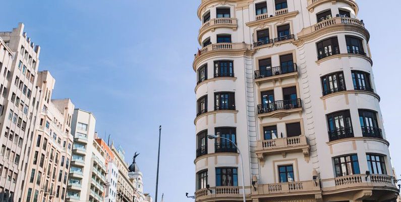Art Nouveau - White Concrete Building