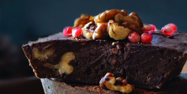 Desserts - Close-Up Photo Of Stacked Chocolate Brownies