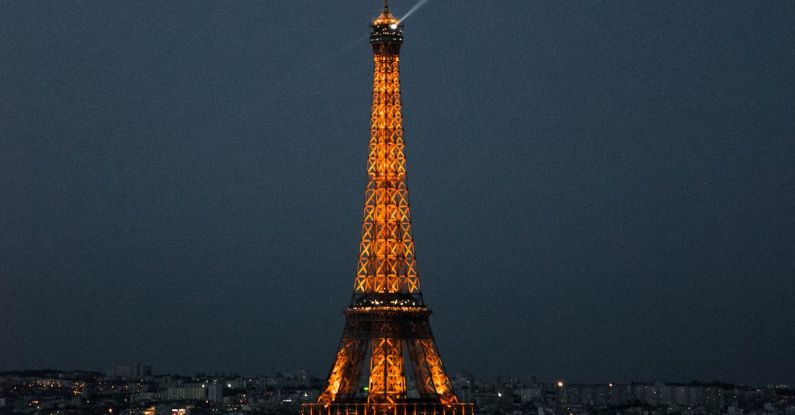 Night Tours - Lighted Eiffel Tower at Nighttime