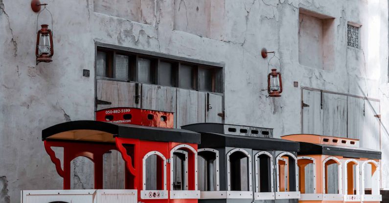 Guided Tour - Street Train for City Tours with Tourists